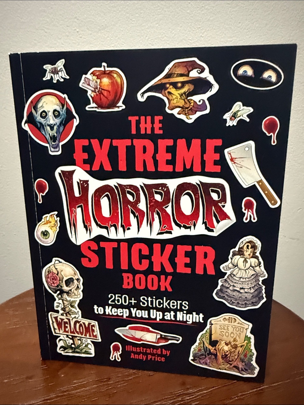 Two Horror Coloring Books & Horror Sticker Book - Picture 9 of 11